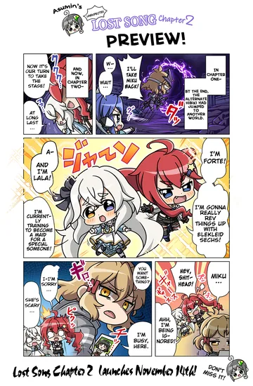 LOST SONG Chapter 2 Unexpected Preview 1